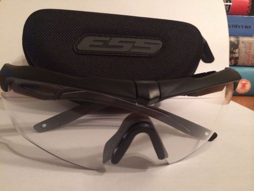 ESS Cross Safety Military Hunting Shooting Glasses,Clear,Antfg,Scrtch-Rsstnt