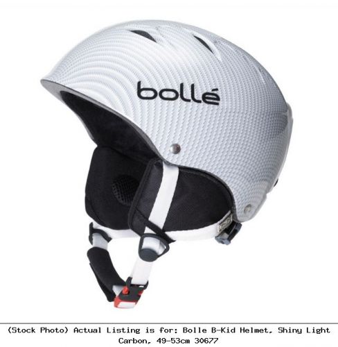 Bolle b-kid helmet, shiny light carbon, 49-53cm 30677 for sale
