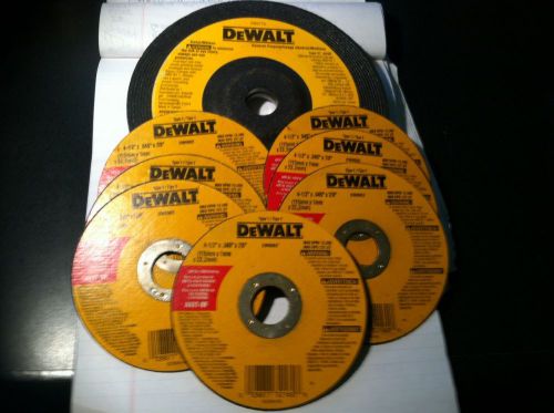 40 pieces!! assortment of grinding wheels, dewalt, c.m.t for sale