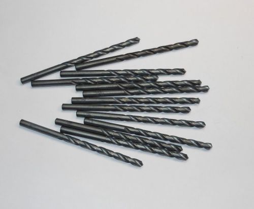Jobber length drills #18 hss 118d oxide 2-1/8&#034; loc x 3-1/4&#034; oal qty 13 &lt;1909&gt; for sale