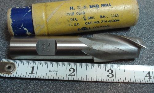 DoALL HIGH SPEED END MILL-3/4&#034; Used