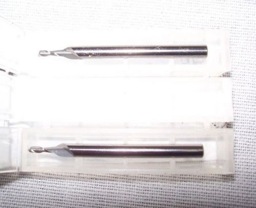 2 -- sgs - 30307 - 1/16 solid carbide square end mill for sale