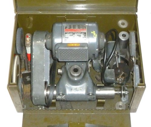 NICE 1/2 H.P. 115 VOLT DUMORE NO.5 THE MASTER TOOL POST GRINDER