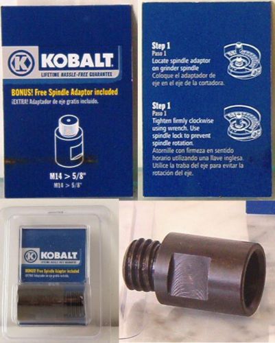 Kobalt Spindle Adaptor New! Grinder