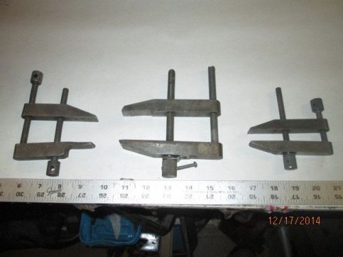 MACHINIST LATHE MILL Lot of Machinist Parallel Clamps Starrett Brown &amp; Sharpe