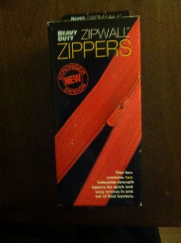 ZipWall HDAZ2 Heavy Duty Zipper Kit, 2-Pack , New, Free Shipping