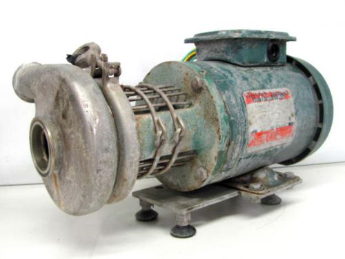 RELIANCE ELECTRIC/TRI-CLOVER STAINLESS STEEL PUMP~ONTARIO, CALIF.