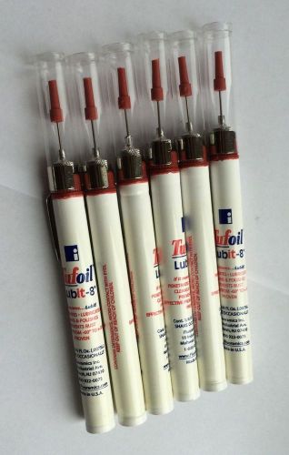 Tufoil Lubit-8 pack of 6 precision needlepoint lubricant oil