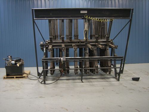 Doucet model srr-20-8.5-120-36-r 20-section clamp carrier - 2001 machine! for sale