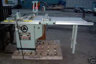 Delta 10&#034; tilting arbor saw w/ fence sqring arm &amp; more! for sale