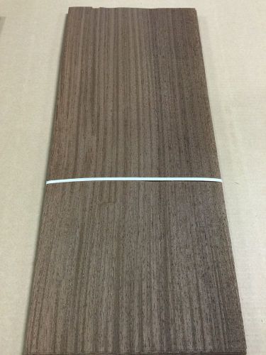 Wood Veneer Wenge 10x24 22pcs total Raw Veneer  &#034;EXOTIC&#034;  WE1 12-15
