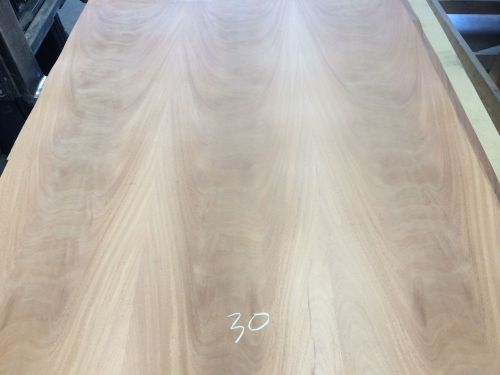 Wood Veneer Crotch Mahogany 48x56 1pcs total 3-ply Wood Backed &#034;EXOTIC&#034; CRLM30