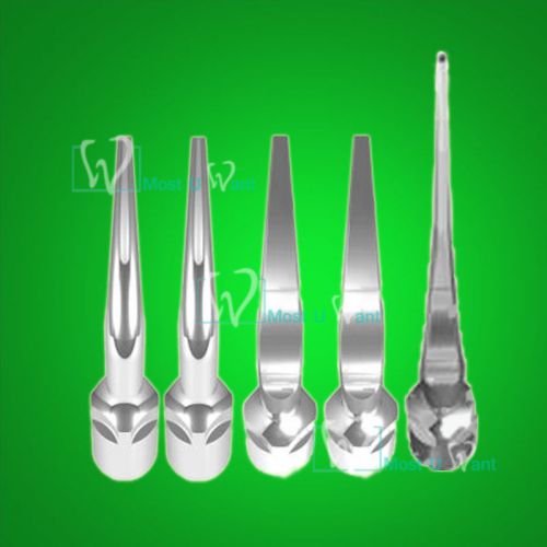 5pcs Great Star EMS Style Dental Ultrasonic Scaling Tips Burs Work Point 3 Type