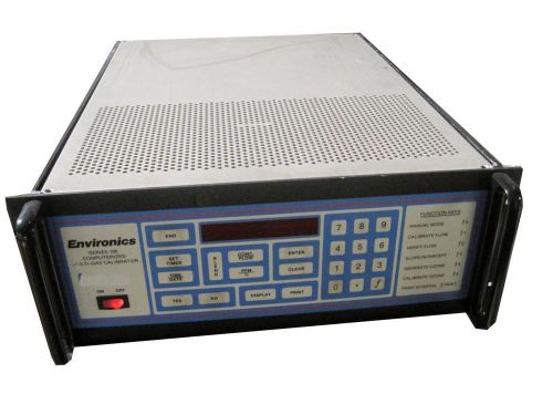 Environics Series 100 S-100A-R Computerized Multi-Gas Calibrator Biology Ozone