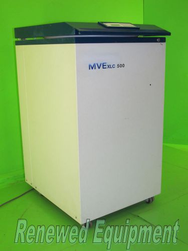 Mve cryogenic xlc-500f storage tank dewar with tec 2000 system monitor #2 for sale