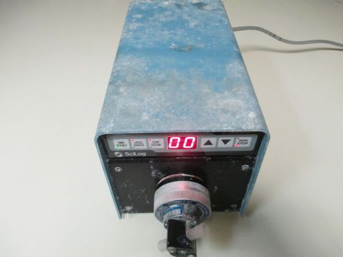 Scilog Accu Pump w/ Fluid Metering Inc RH1CKC Piston Pump Head