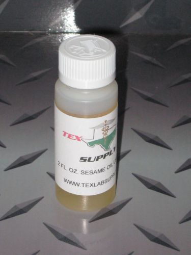 Tex Lab Supply 2 Fl. Oz. Sesame Oil USP Grade - Sterile