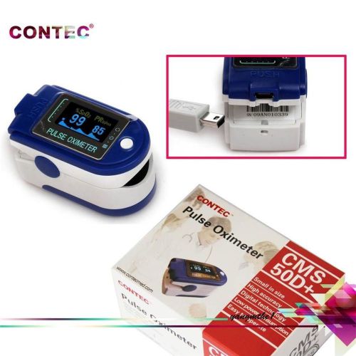 Pulse oximeter blood oxygen pulse rate + pc based software spo2 data record 50d+ for sale