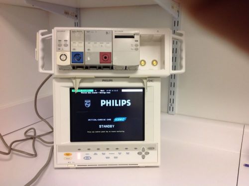 HP Philips Agilent Viridia V24C Patient Monitor Biomed Certified
