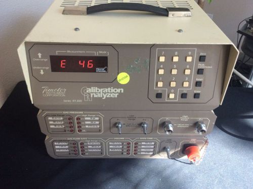 Timeter RT200 Calibration Analyzer- EXCELLENT WORKING CONDITION SHIPS WORLD WIDE