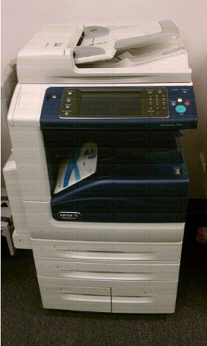Xerox workcentre 7535 color printer copier copy, print, scan for sale