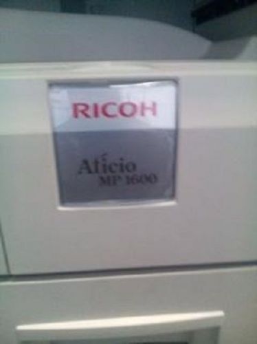 Ricoh MP 1600 Blk &amp; Wht Copier..(Only 33,601 on meter) FREE SHIPPING