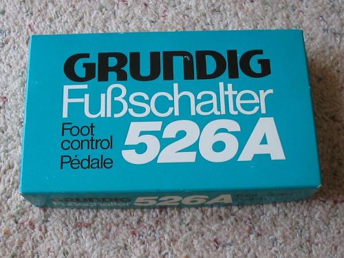Grundig 526a foot control pedal for sale