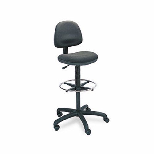 Safco Precision Extended Height Swivel Stool w/Adjustable Footring (SAF3401BL)