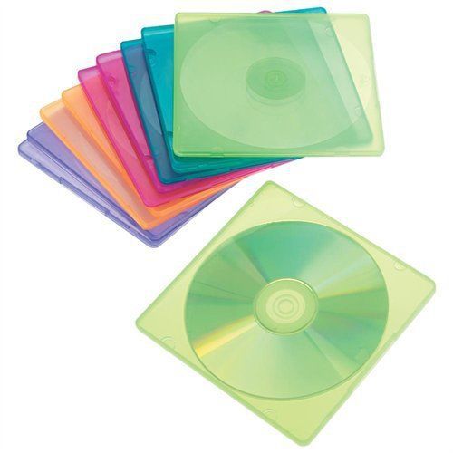 Innovera 81910 Slim Cd/dvd Jewel Case - Jewel Casepolypropylene - Blue, Green,