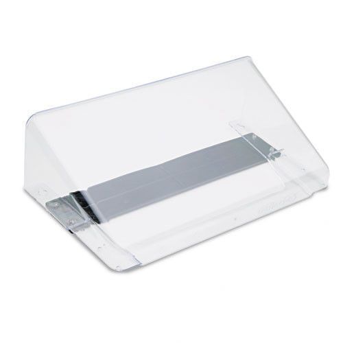 Deflect-O Corporation Magnetic Wall File Pocket Clear