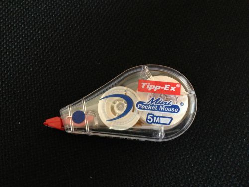 Tipp-Ex Mini Pocket Maus Mouse. 5 m x 5mm Korrekturroller Korrigieren weiss
