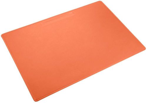 Smooth Cow Leather Desk Blotter With Rounded Corners 19.7 X 13.4 Inches