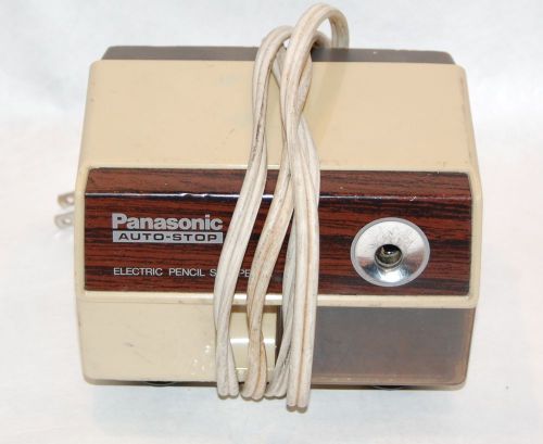 Classic Vintage Panasonic Auto Stop KP-110 Pencil Sharpener- made in Japan