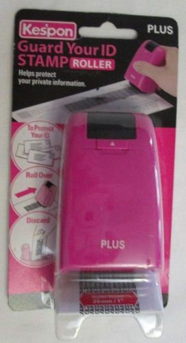 Plus Guard Your Id Roller Stamp/ Pink/ Brand New in Packaging
