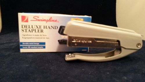 Swingline Deluxe Hand Stapler Gray 4&#034;