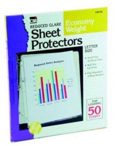 Charles Leonard Sheet Protectors Economy Weight Non-Glare