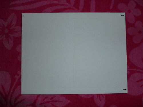 Blank cover inserts for slim 7 mm dvd box matte 25 pk for sale