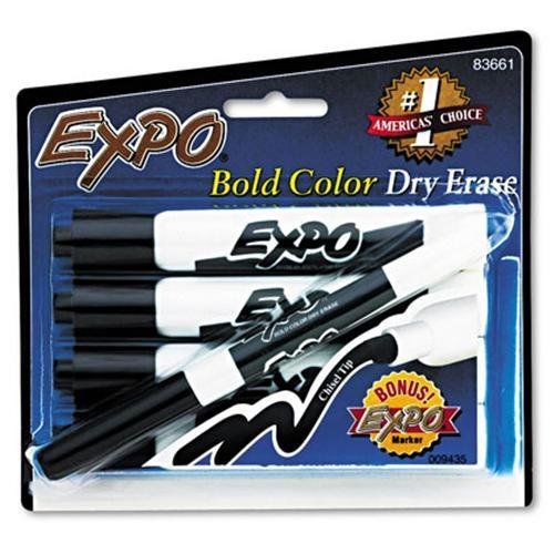 Expo Original Dry-erase Chisel Pt Markers - Broad, Bold Marker Point (83661)