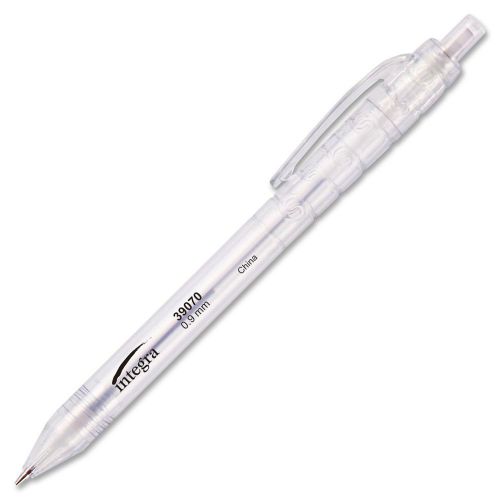 Integra 0.9mm Pet Mechanical Pencil - 0.9 Mm Lead Size - Clear Barrel (ita39070)