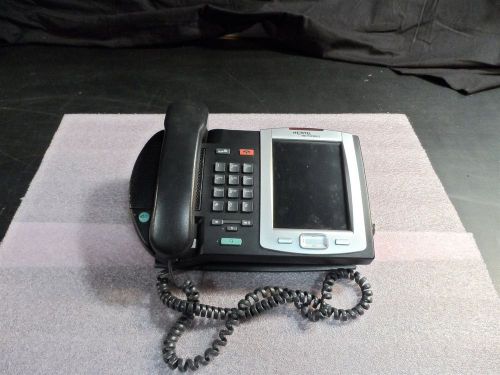 (1x) Nortel NTDU96AB70 NTDU96 VoIP Ethernet Phone Black w/ Handset &amp; Stand