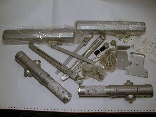 2 pcs.  Ingersoll Rand Door Closer LCN Model 1461 Arm Rw/PA Aluminium Finish