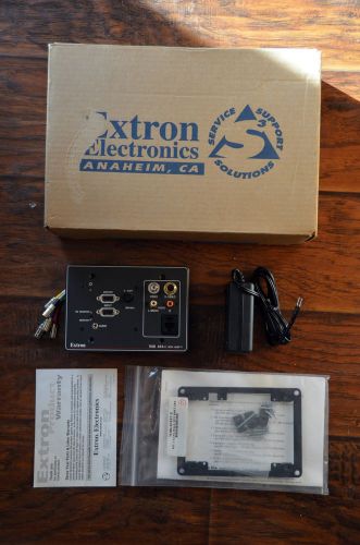 NEW (Open Box) Extron 60-374-01 RGB 464xi Charcoal Gray Wall Interface Module