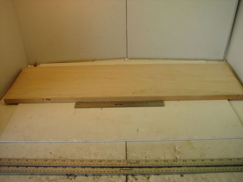 Solid maple board shelf plank panel lumber 35&#034; x 9-5/8&#034; x 3/4&#034; *nnb* for sale