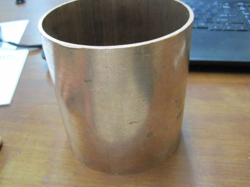 Lot of 27 - 4 Inch Copper Pressure Coupling w Stop Cup x Cup   4 1/8 OD