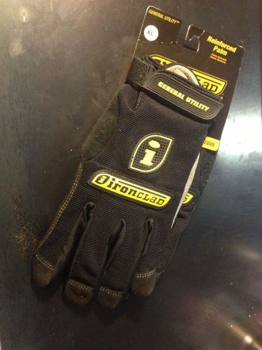 Bnwt ironclad gloves general utility reinforced palm size xl free us shipping for sale