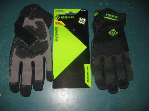 &#034; New &#034;  GREENLEE Tradesman Work Gloves # 0358-14XL  Size Extra Large