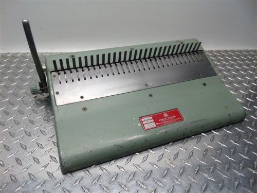 GENERAL BINDING CORP MODEL 16-DB 16 DB MANUAL BINDING PLASTIC COMB INSTALLER