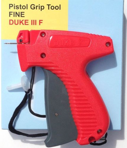 AUTHENTIC pistol grip tool DUKE III FINE tagging gun + 1 needle + 500 barbs