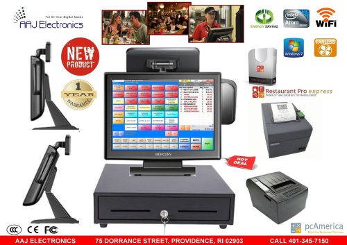 All-in-one point of sale complete system with pc america rpe/ restaurant (new) for sale
