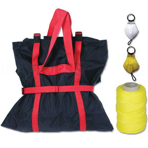 Throw line kit for arborist,rope tarp kit,180&#039; zing it line 1.75mm,10oz&amp;12oz bag for sale